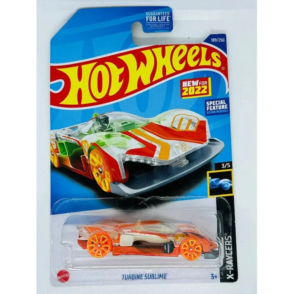 Hot Wheels Turbine Sublime X-Raycers 3/5 189/250 - Assorted